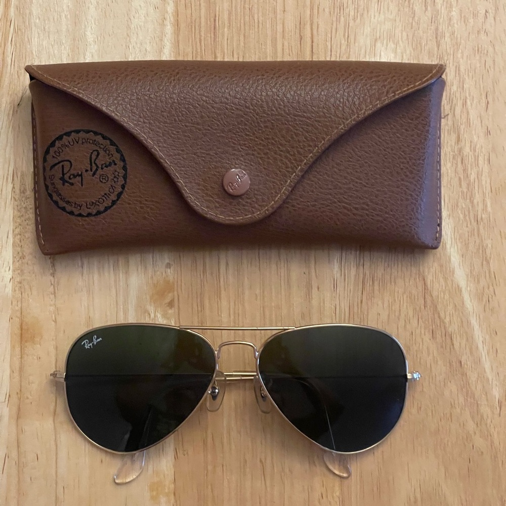 Ray-Ban aviator sunglasses